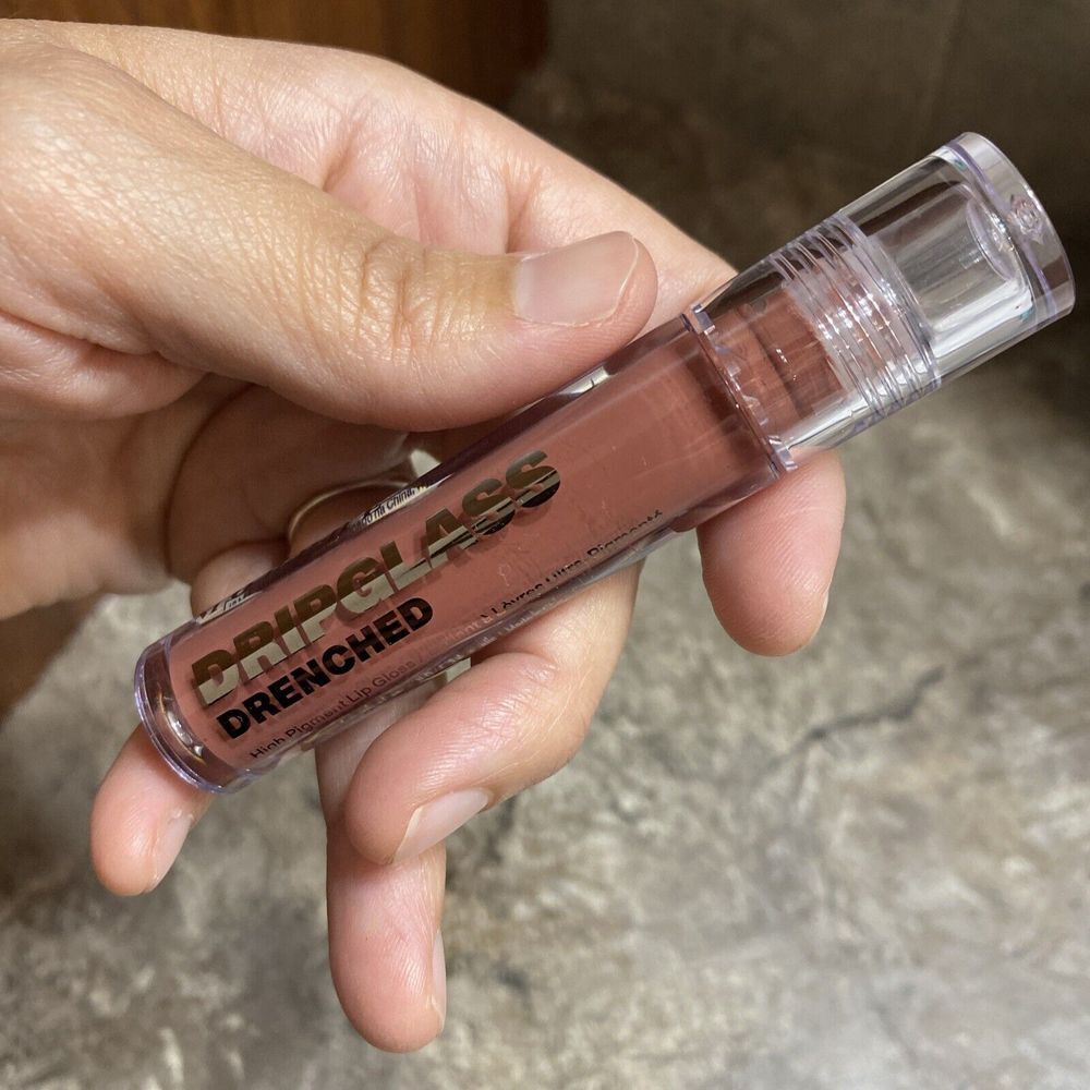 BEAUTY "MORPHE" DRIPGLASS DRENCHED LIP GLOSS-DEEP BRICK - Picture 3 of 4